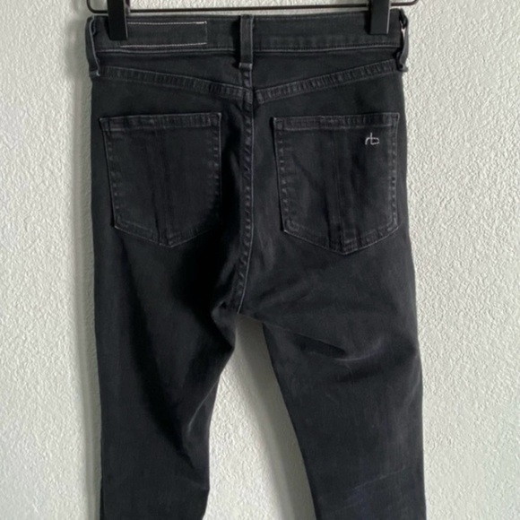 Rag & Bone High Rise Skinny Jeans - Picture 4 of 4